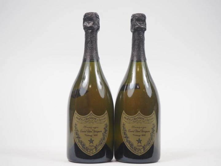 2 BOUTEILLES CHAMPAGNE DOM PÉRIGNON - 1993