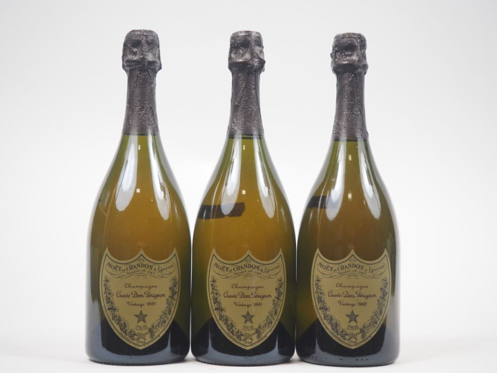 3 BOUTEILLES CHAMPAGNE DOM PÉRIGNON - 1993