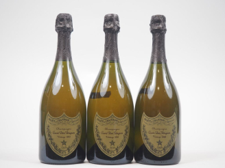 Vente aux enchères 3 BOUTEILLES CHAMPAGNE DOM PÉRIGNON - 1993