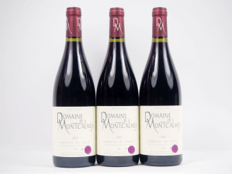 Vente aux enchères 3 BOUTEILLES DOMAINE DE MONTCALMÈS TERRASSES DU LARZAC - 2021