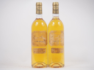 Vente aux enchères 2 BOUTEILLES LOUPIAC MARC DUCAU  - 1995 - 1 BG / ETA 