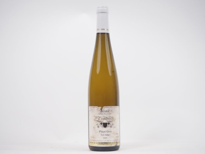 1 BOUTEILLE PINOT GRIS "SOL ANGE" P. HUMBRECHT - 2005 - EA 