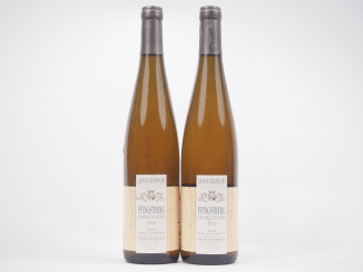 Vente aux enchères 2 BOUTEILLES GEWURZTRAMINER "PFINGSTBERG" FRANCOIS BRAUN - 2010