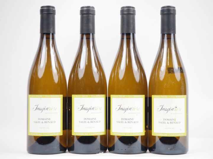 4 BOUTEILLES ARDÈCHE IMAGIN'AIR DOMAINE SALEL   RENAUD - 2020