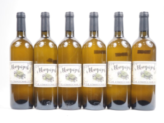 Vente aux enchères 6 BOUTEILLES  VDF BLANC "LA BLANQUIGNÔLE" TERRASSE EN TERRASSE - 2020