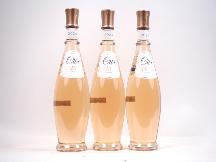 3 BOUTEILLES BANDOL CHÂTEAU ROMASSAN ROSÉ DOMAINES OTT - 2024