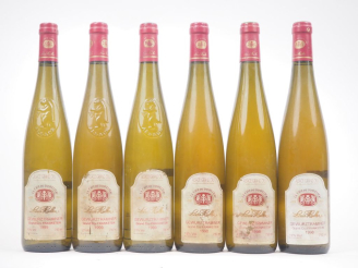 Vente aux enchères 6 BOUTEILLES GEWURZTRAMINER GC "FRANKSTEIN" LOUIS HAULLER : 3 DE 1998 