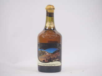 Vente aux enchères 1 BOUTEILLE CHÂTEAU CHALON - 1995 - CAPS CIRE LÉGER ABIMÉE 