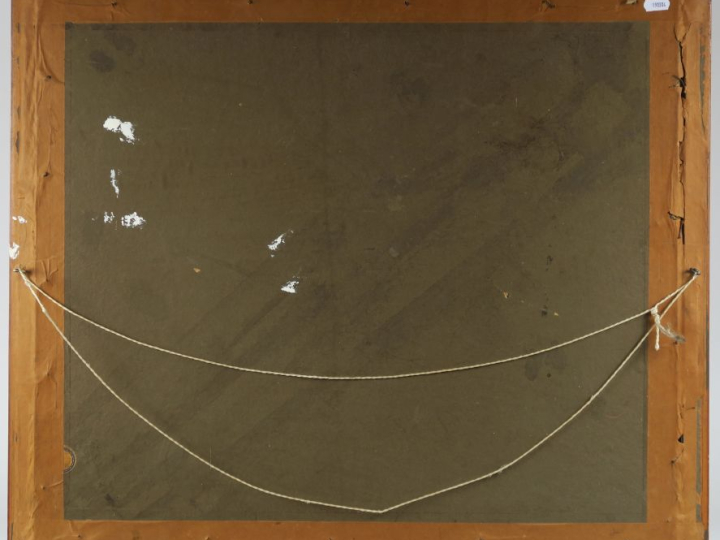 Franck WILL.  "Fécamp » Aquarelle.  Signée en bas à droite. Dim. 43 x 