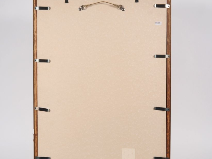 A. PONTIER. "portrait de cheikh arabe" dessin daté 1900