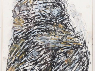 Vente aux enchères Ecole française. "composition" dessin aquarellé signé en bas à droite