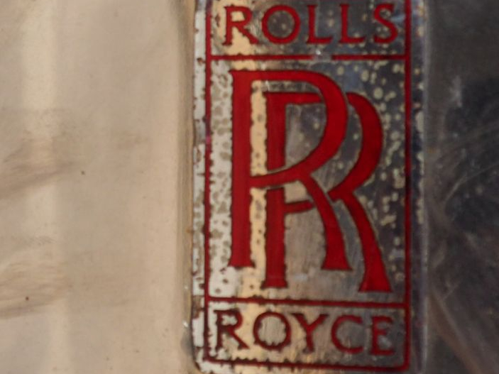 Radiateur pour automobile ROLLS ROYCE 20/25. Dim. 94 x 62 cm.