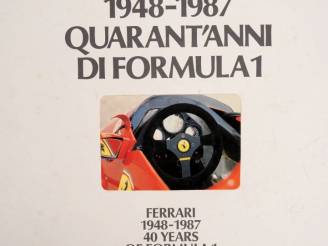 Vente aux enchères FERRARI 1948 - 1987 Quarant'anni Di formula 1 Momo Design Paolo D'Ales