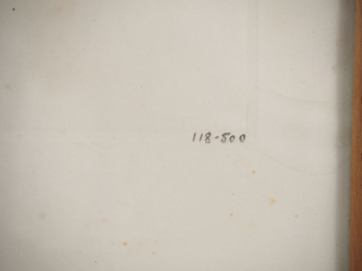 Léon DANCHIN.  "cocker" Lithographie