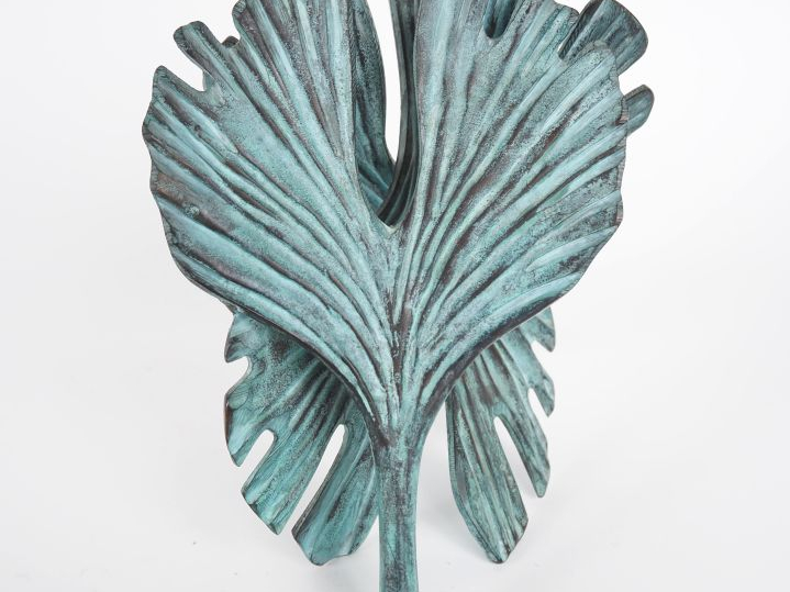 Bernard JOBIN.  "Parcours d'éternité"  Sculpture en bronze à patine ve