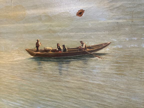 Jean François Xavier ROFFIAEN "Lac des quatre cantons suisse" Grande h