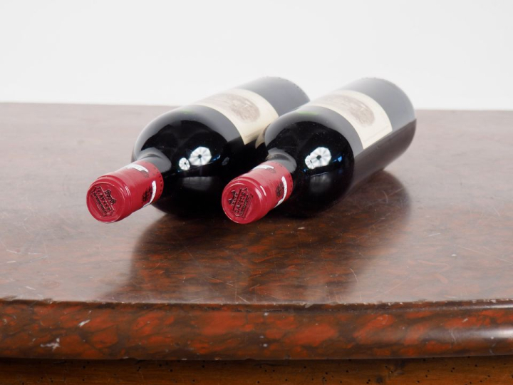 2 BOUTEILLES CHÂTEAU LAFITE ROTHSCHILD 1er GCC PAUILLAC - 1988 - #1 - 