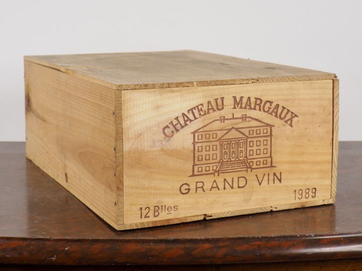 12 BOUTEILLES CHÂTEAU MARGAUX 1er GCC MARGAUX - 1989 - CBO - #1 - BONS