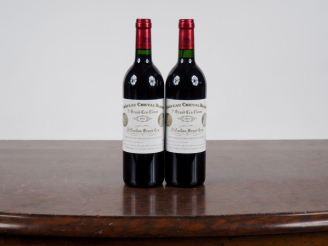 Vente aux enchères 2 BOUTEILLES CHÂTEAU CHEVAL BLANC 1er GCC SAINT ÉMILION - 1993 - #1 - 