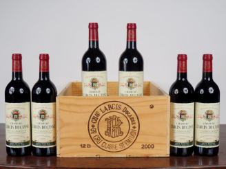 Vente aux enchères 6 BOUTEILLES CHÂTEAU LARCIS DUCASSE SAINT ÉMILION GC - 2000 - CBO x 12