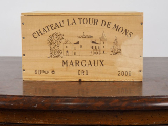 Vente aux enchères 6 BOUTEILLES CHÂTEAU LA TOUR DE MONS CB MARGAUX - 2000 - CBO - #4
