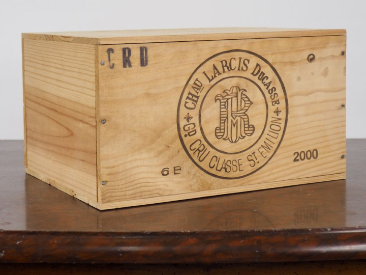 6 BOUTEILLES CHÂTEAU LARCIS DUCASSE GCC SAINT ÉMILION - 2000 - CBO - #
