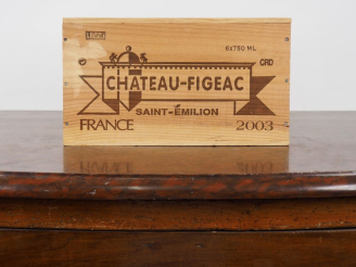 Vente aux enchères 6 BOUTEILLES CHÂTEAU FIGEAC 1er GCC SAINT ÉMILION - 2003 - CBO - #4