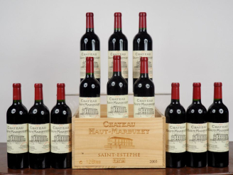 Vente aux enchères 12 BOUTEILLES CHÂTEAU HAUT MARBUZET SAINT ESTÈPHE - 2003 - CBO - #3
