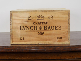 Vente aux enchères 12 BOUTEILLES CHÂTEAU LYNCH BAGES GCC PAUILLAC - 2003 - CBO - #4