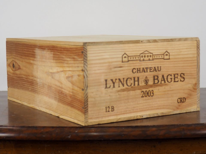 12 BOUTEILLES CHÂTEAU LYNCH BAGES GCC PAUILLAC - 2003 - CBO - #4