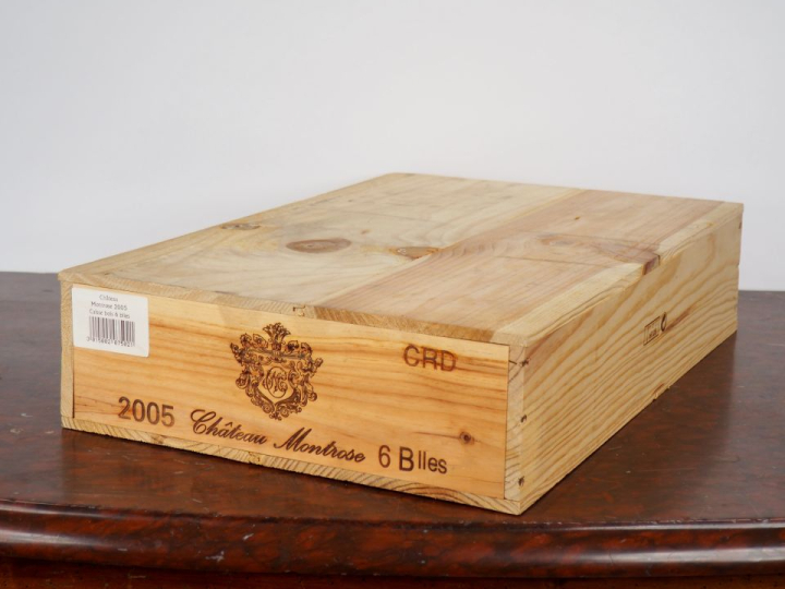 6 BOUTEILLES CHÂTEAU MONTROSE GCC SAINT ESTÈPHE - 2005 - CBO - #3