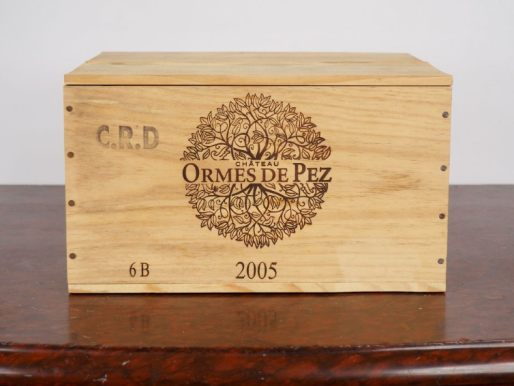 6 BOUTEILLES CHÂTEAU ORMES DE PEZ CBE SAINT ESTÈPHE - 2005 - CBO  - #3