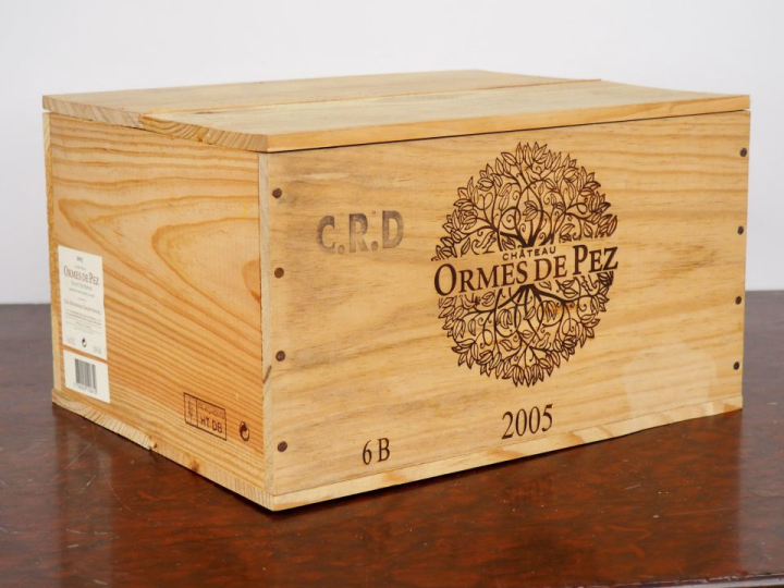 6 BOUTEILLES CHÂTEAU ORMES DE PEZ CBE SAINT ESTÈPHE - 2005 - CBO  - #3