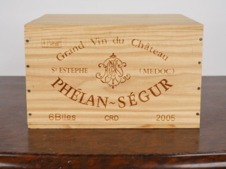 Vente aux enchères 6 BOUTEILLES CHÂTEAU PHÉLAN SEGUR SAINT ESTÈPHE - 2005 - CBO - #3
