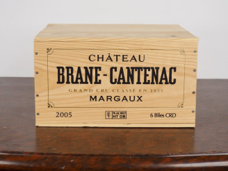 Vente aux enchères 6 BOUTEILLES CHÂTEAU BRANE CANTENAC GCC MARGAUX - 2005 - CBO - #3