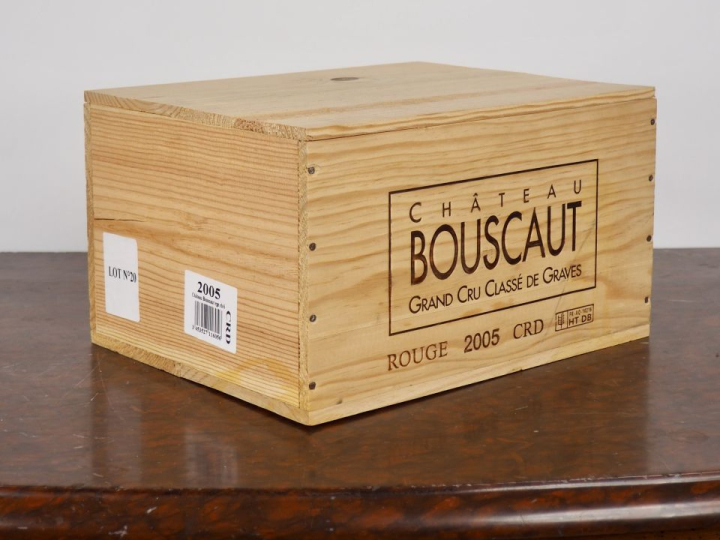 6 BOUTEILLES CHÂTEAU BOUSCAUT GCC GRAVES - 2005 - CBO - #3