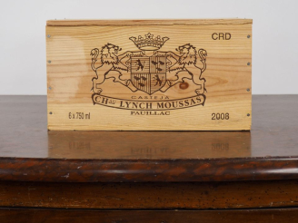 Vente aux enchères 6 BOUTEILLES CHÂTEAU LYNCH MOUSSAS GCC PAUILLAC - 2008 - CBO - #4