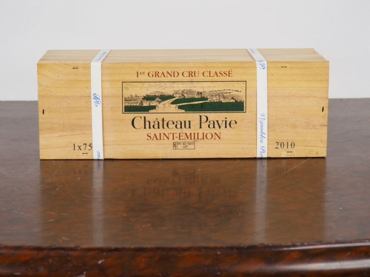 1 BOUTEILLE CHÂTEAU PAVIE 1er GCC SAINT ÉMILION - 2010 - CBO CERCLÉE -