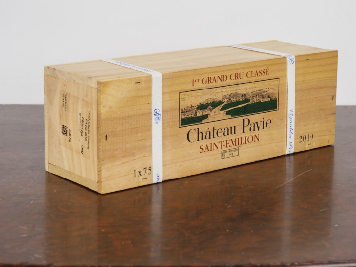 1 BOUTEILLE CHÂTEAU PAVIE 1er GCC SAINT ÉMILION - 2010 - CBO CERCLÉE -