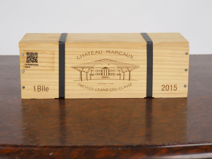 1 BOUTEILLE CHÂTEAU MARGAUX 1er GCC MARGAUX - 2015 - CBO CERCLÉE - #2