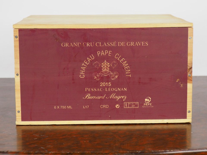 6 BOUTEILLES CHÂTEAU PAPE CLÉMENT GCC GRAVES - 2015 - CBO - #2