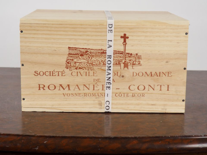 CAISSE DE 6 BOUTEILLES DU DOMAINE DE LA ROMANÉE CONTI - 2022 - CBO CER