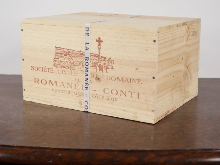 CAISSE DE 6 BOUTEILLES DU DOMAINE DE LA ROMANÉE CONTI - 2022 - CBO CER