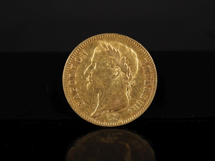 Pièce de 40 Francs or, Napoléon Empereur, 1812-A. FRAIS ACHETEURS 10% 