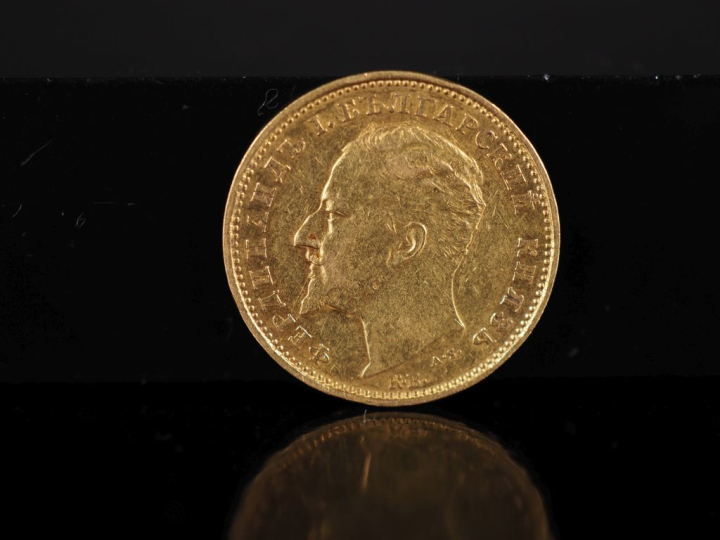 Pièce de 20 Leva or, Bulgarie, 1894.  FRAIS ACHETEURS 10 % HT.
