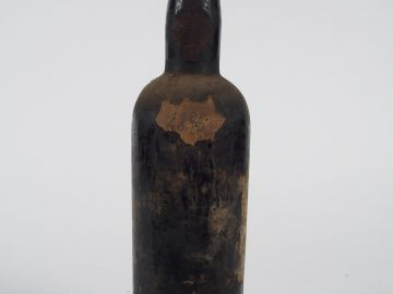 1 BOUTEILLE PORTO GARRAFEIRA - 1896 (Présumée) - MI GOULOT/SE/BS