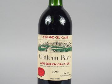 1 BOUTEILLE - CHÂTEAU PAVIE 1ER GCC ST EMILION - 1990 - BG +