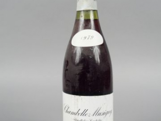Vente aux enchères 1 BOUTEILLE - CHAMBOLLE MUSIGNY LEROY - 1979 - 2 CM