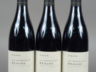 Vente aux enchères 3 BOUTEILLES - BEAUNE 1ER CRU LES MONTREVENOTS VINCENT DANCER - 2005