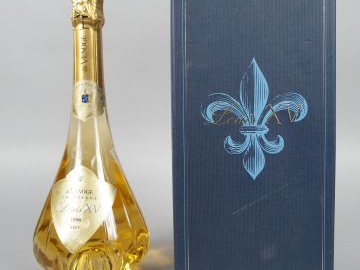 1 BOUTEILLE - CHAMPAGNE LOUIS XV DE VENOGE COFFRET CARAFE + BOUCHON - 